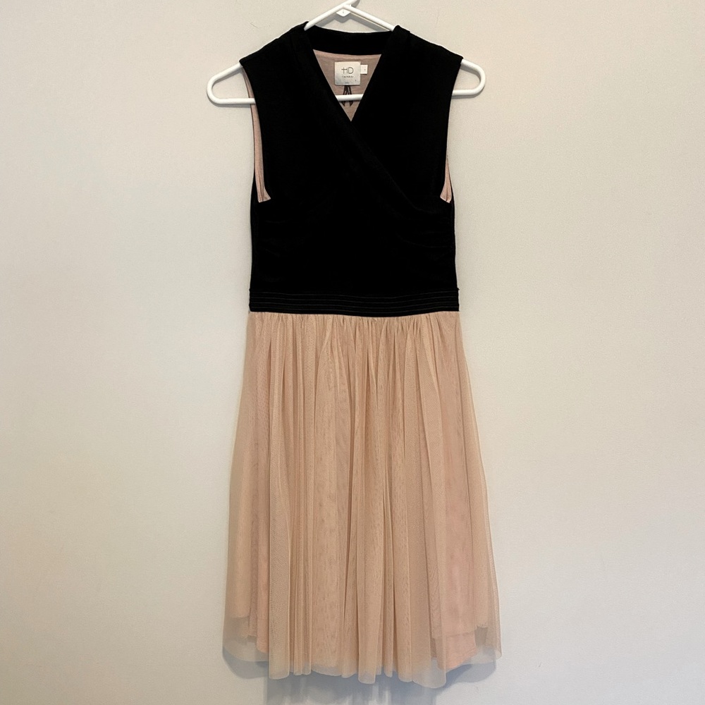 NWOT dress-black and tulle dress